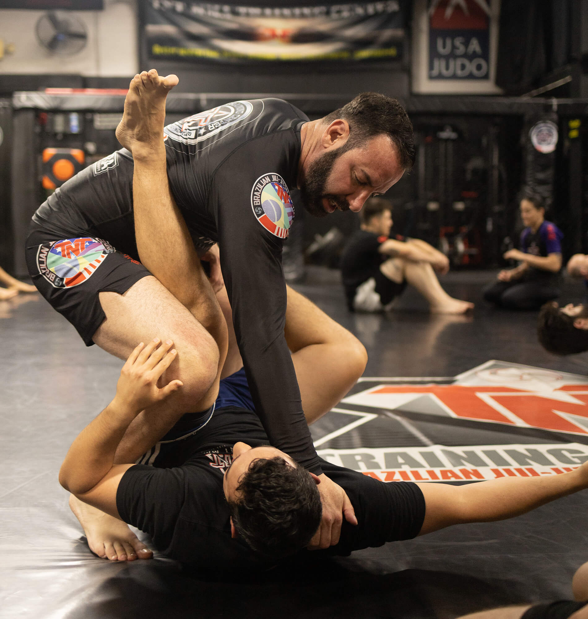 No-Gi BJJ training at TNT MMA Phoenix